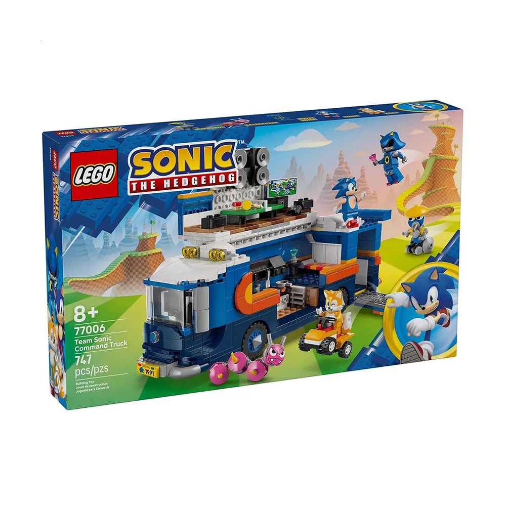 Конструктор LEGO Team Sonic Command Truck, 747 деталей, від 8 років (77006)